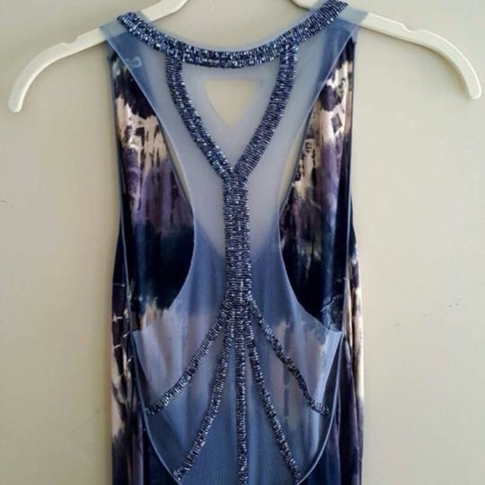 Long boho chic dress